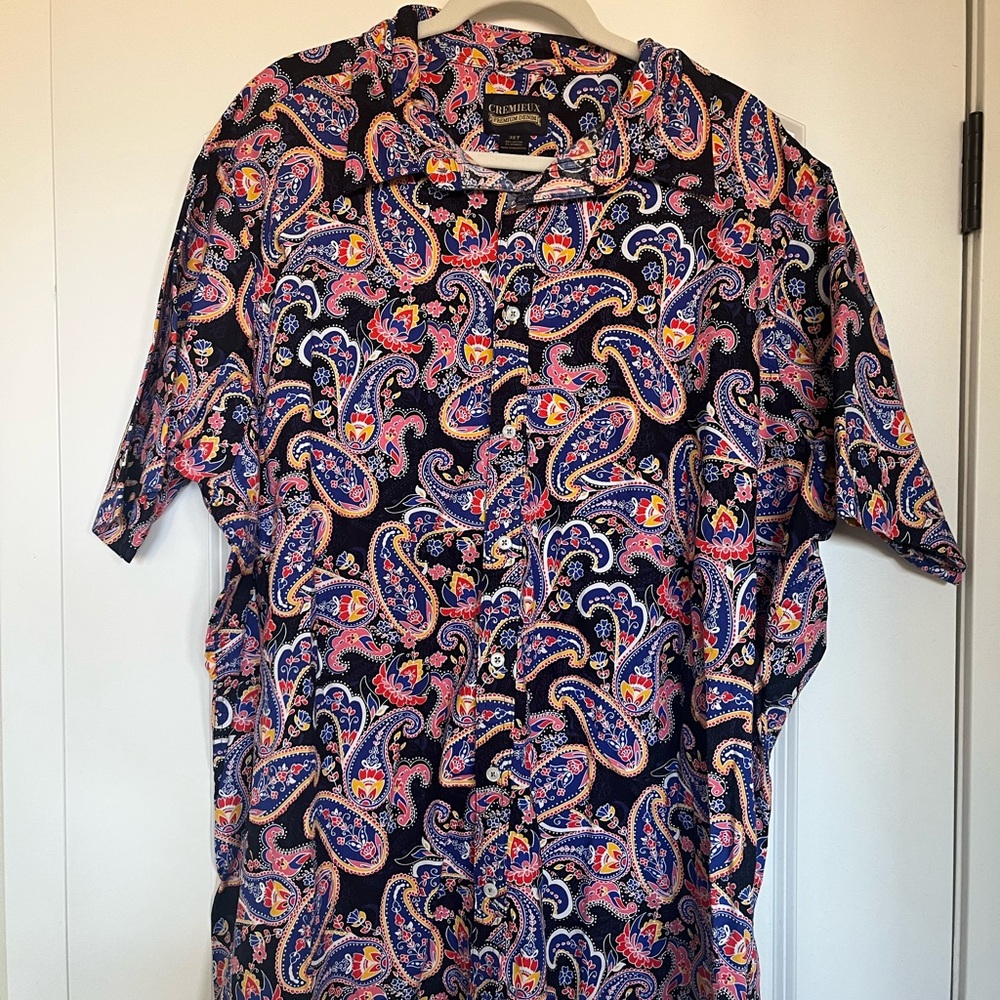 Cremieux Paisley Button Down Shirt